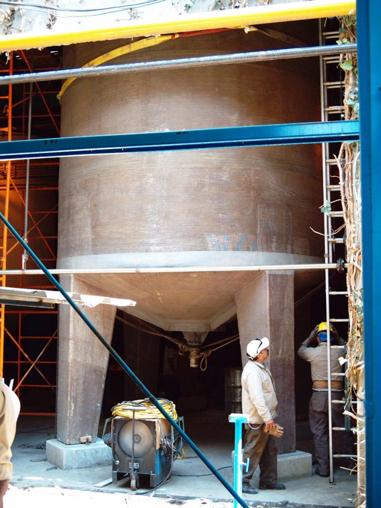 Instalacion tanques fibra de vidrio