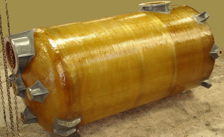 Tanque de fibra de vidrio 15m3 NaClO