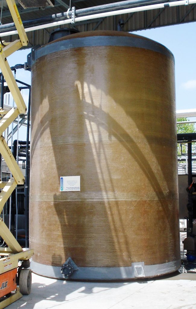 Tanques de fibra de vidrio grado alimenticio